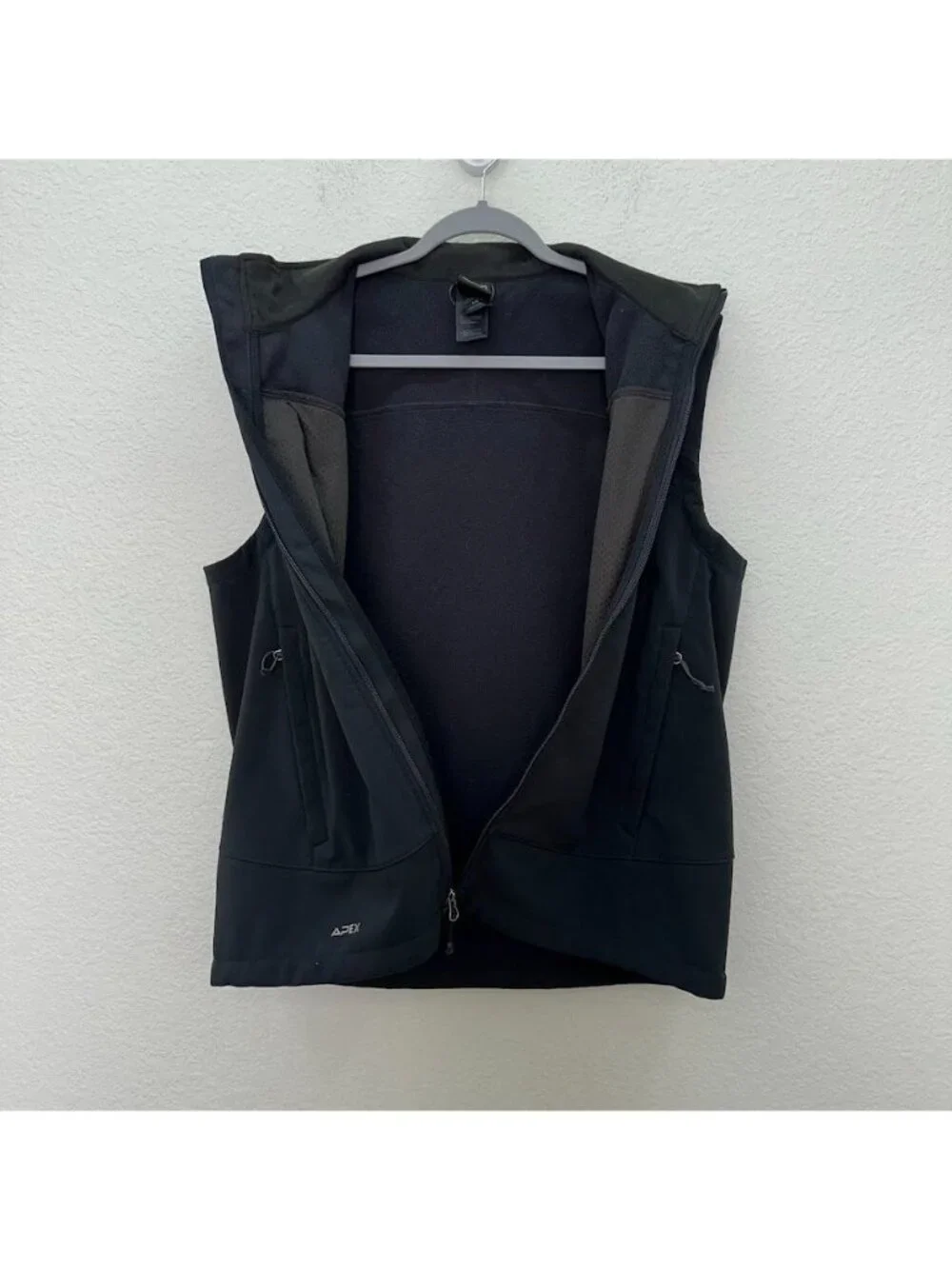 The North Face Apex Bionic 3 Full Zip Fleece Lined Sleeveless Vest Mens sz Large